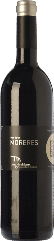 14,95 € Free Shipping | Red wine Cingles Blaus Mas de les Moreres Aged D.O. Montsant Catalonia Spain Merlot, Grenache, Cabernet Sauvignon, Carignan Bottle 75 cl