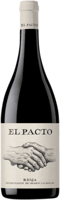 14,95 € Free Shipping | Red wine Vintae El Pacto Aged D.O.Ca. Rioja The Rioja Spain Tempranillo, Grenache Bottle 75 cl