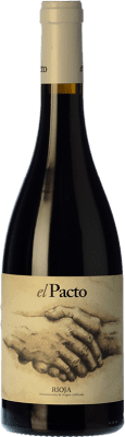 15,95 € Бесплатная доставка | Красное вино Vintae El Pacto Crianza — Крианса D.O.Ca. Rioja Ла-Риоха Испания Tempranillo — Темпранильо, Garnacha — Гренаш 75 cl