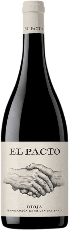 14,95 € Free Shipping | Red wine Vintae El Pacto Aged D.O.Ca. Rioja The Rioja Spain Tempranillo, Grenache Bottle 75 cl