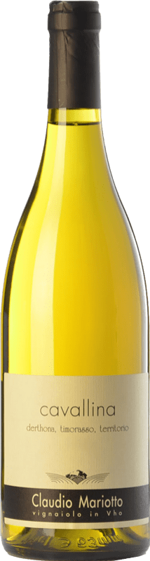 35,95 € Envío gratis | Vino blanco Mariotto Cavallina D.O.C. Colli Tortonesi Piemonte Italia Timorasso Botella 75 cl