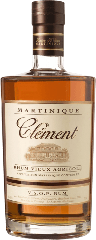 48,95 € Kostenloser Versand | Rum Clément Vieux Very Superior Old Pale VSOP Reserve Martinique Flasche 70 cl