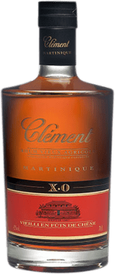 79,95 € 免费送货 | 朗姆酒 Clément Vieux X.O. Extra Old I.G.P. Martinique 法国 瓶子 70 cl