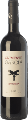 16,95 € 送料無料 | 赤ワイン Clemente García 高齢者 D.O.Ca. Rioja ラ・リオハ スペイン Grenache ボトル 75 cl