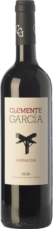 16,95 € 免费送货 | 红酒 Clemente García 岁 D.O.Ca. Rioja 拉里奥哈 西班牙 Grenache 瓶子 75 cl