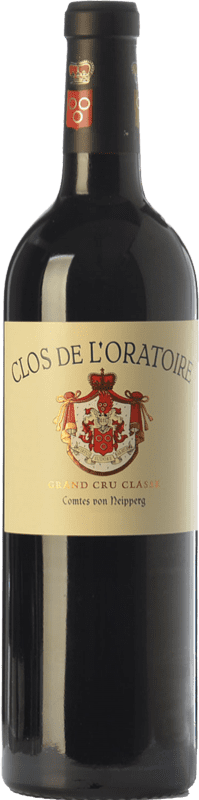 48,95 € Free Shipping | Red wine Clos de l'Oratoire Aged A.O.C. Saint-Émilion Grand Cru Bordeaux France Merlot, Cabernet Franc Bottle 75 cl
