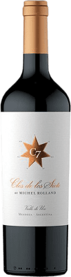 33,95 € Envío gratis | Vino tinto Clos de los Siete Crianza I.G. Valle de Uco Valle de Uco Argentina Merlot, Syrah, Cabernet Sauvignon, Cabernet Franc, Malbec, Petit Verdot Botella 75 cl