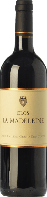 39,95 € Spedizione Gratuita | Vino rosso Clos La Madeleine Crianza A.O.C. Saint-Émilion Grand Cru bordò Francia Merlot, Cabernet Franc Bottiglia 75 cl