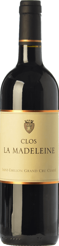 37,95 € Free Shipping | Red wine Clos La Madeleine Aged A.O.C. Saint-Émilion Grand Cru Bordeaux France Merlot, Cabernet Franc Bottle 75 cl