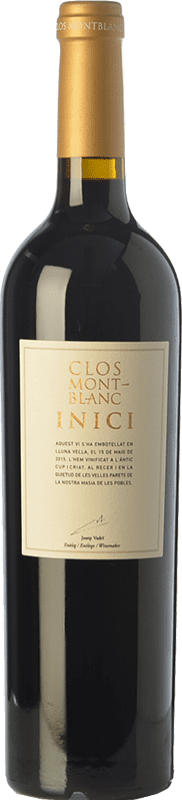 27,95 € Free Shipping | Red Wine Clos Montblanc Inici Reserve — Aged Spain Garnacha — Grenache, Cabernet Sauvignon 75 cl