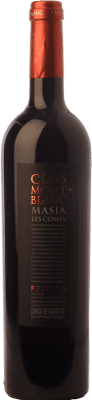 25,95 € Free Shipping | Red wine Clos Montblanc Masia Les Comes Aged D.O. Conca de Barberà Catalonia Spain Merlot, Cabernet Sauvignon Bottle 75 cl