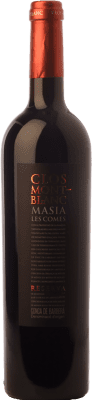19,95 € Kostenloser Versand | Rotwein Clos Montblanc Masia Les Comes Crianza — Kurze Fassreifung D.O. Conca de Barberà Katalonien Spanien Merlot, Cabernet Sauvignon Flasche 75 cl