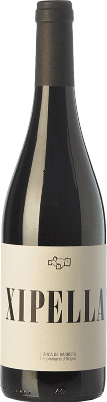 8,95 € Free Shipping | Red wine Clos Montblanc Xipella Únic Aged D.O. Conca de Barberà Catalonia Spain Syrah, Grenache, Monastrell, Samsó Bottle 75 cl