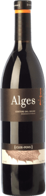 12,95 € 免费送货 | 红酒 Clos Pons Alges 年轻的 D.O. Costers del Segre 加泰罗尼亚 西班牙 Tempranillo, Syrah, Grenache 瓶子 75 cl