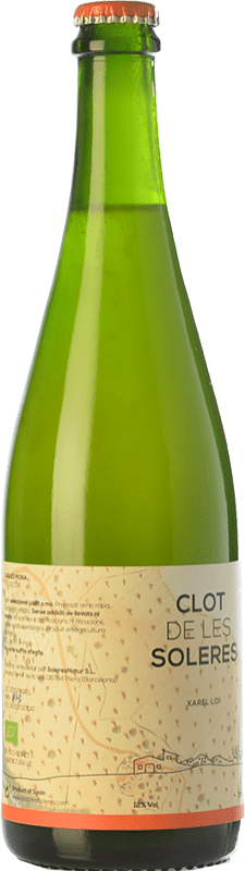 14,95 € Spedizione Gratuita | Vino bianco Clot de les Soleres D.O. Penedès Catalogna Spagna Xarel·lo Bottiglia 75 cl