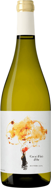 29,95 € Бесплатная доставка | Белое вино Coca i Fitó d'Or Crianza — Крианса D.O. Terra Alta Каталония Испания Garnacha — Гренаш, Macabeo — Макабео 75 cl