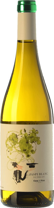 8,95 € Бесплатная доставка | Белое вино Coca i Fitó Jaspi D.O. Terra Alta Каталония Испания Garnacha — Гренаш, Macabeo — Макабео Бутылка 75 cl