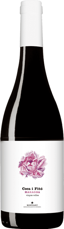 27,95 € Envío gratis | Vino Tinto Coca i Fitó Jaspi Maragda Crianza D.O. Montsant Cataluña España Syrah, Garnacha, Cabernet Sauvignon, Cariñena 75 cl