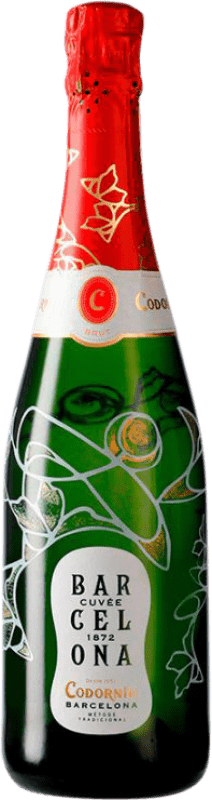 14,95 € 免费送货 | 白起泡酒 Codorníu Cuvée 1872 年轻的 D.O. Cava 加泰罗尼亚 西班牙 Macabeo, Xarel·lo, Parellada 瓶子 75 cl