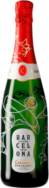 12,95 € Free Shipping | White sparkling Codorníu Cuvée 1872 Young D.O. Cava Catalonia Spain Macabeo, Xarel·lo, Parellada Bottle 75 cl