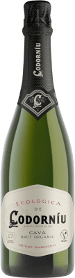 14,95 € Envoi gratuit | Vin Mousseux Blanc Codorníu Brut D.O. Cava Catalogne Espagne Macabeo — Macabeu, Xarel·lo, Parellada Eco — Biologique 75 cl