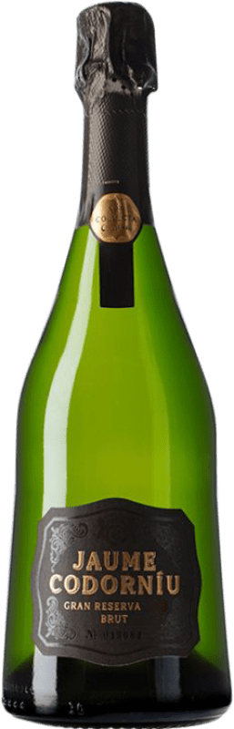 31,95 € Spedizione Gratuita | Spumante bianco Codorníu Jaume Gran Riserva D.O. Cava Catalogna Spagna Pinot Nero, Xarel·lo, Chardonnay Bottiglia 75 cl