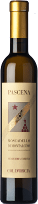 26,95 € Spedizione Gratuita | Vino dolce Col d'Orcia Pascena D.O.C. Moscadello di Montalcino Toscana Italia Moscato Bianco Mezza Bottiglia 37 cl