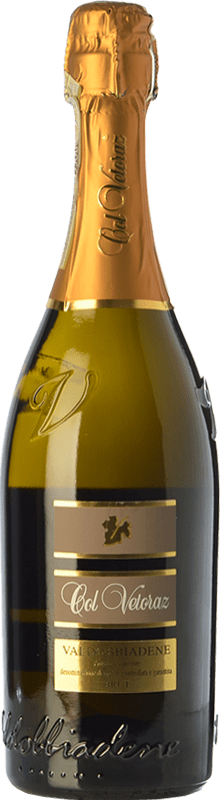 16,95 € 送料無料 | 白スパークリングワイン Col Vetoraz Brut D.O.C.G. Prosecco di Conegliano-Valdobbiadene トレヴィーゾ イタリア Glera ボトル 75 cl