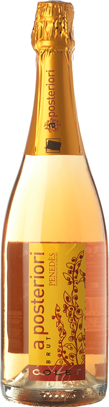 11,95 € Envoi gratuit | Vin Mousseux Blanc Colet A Posteriori Brut Réserve D.O. Penedès Catalogne Espagne Merlot Bouteille 75 cl