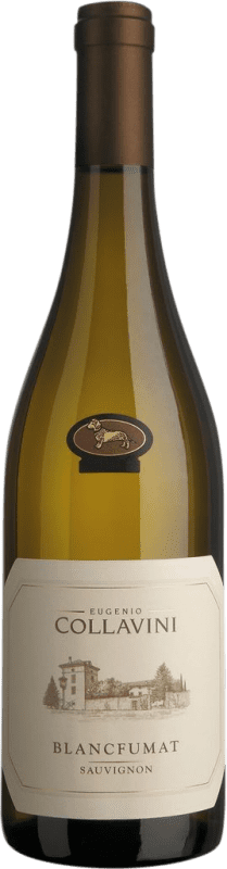 19,95 € Spedizione Gratuita | Vino bianco Collavini Blancfumat D.O.C. Collio Goriziano-Collio Friuli-Venezia Giulia Italia Sauvignon Bottiglia 75 cl