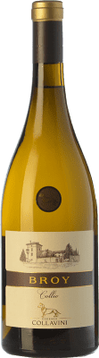 36,95 € Free Shipping | White wine Collavini Broy D.O.C. Collio Goriziano-Collio Friuli-Venezia Giulia Italy Chardonnay, Sauvignon White, Friulano Bottle 75 cl