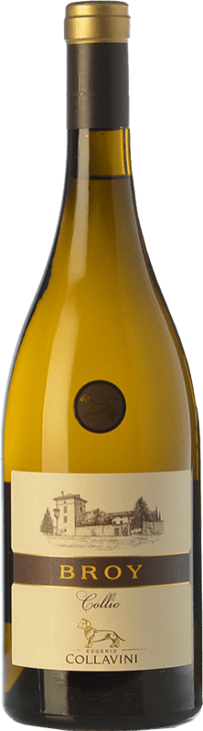 79,95 € 送料無料 | 白ワイン Collavini Broy D.O.C. Collio フリウリ - ヴェネツィアジュリア イタリア Chardonnay, Sauvignon White, Friulano ボトル 75 cl