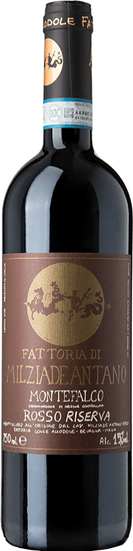 37,95 € 送料無料 | 赤ワイン Colleallodole レセルバ D.O.C. Montefalco ウンブリア イタリア Merlot — メルロー, Cabernet Sauvignon — カベルネ・ソーヴィニヨン, Sangiovese — サンジョヴェーゼ, Sagrantino — サグランティーノ 75 cl