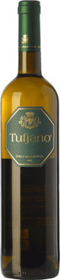 18,95 € Envío gratis | Vino blanco Colli della Murgia Tufjano I.G.T. Puglia Puglia Italia Fiano di Puglia Botella 75 cl