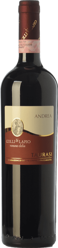 29,95 € Envio grátis | Vinho tinto Colli di Lapio Andrea D.O.C.G. Taurasi Campania Itália Aglianico Garrafa 75 cl