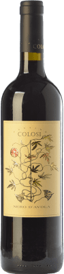 12,95 € Kostenloser Versand | Rotwein Colosi I.G.T. Terre Siciliane Sizilien Italien Nero d'Avola Flasche 75 cl