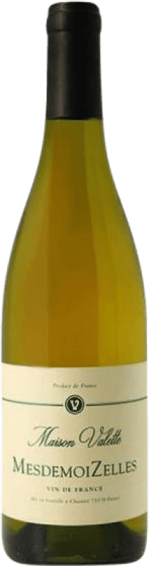 46,95 € Бесплатная доставка | Белое вино Valette MesdemoiZelles Blanc Бургундия Франция Chardonnay бутылка 75 cl