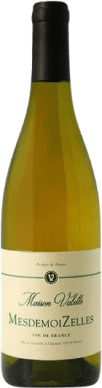 46,95 € Envío gratis | Vino blanco Valette MesdemoiZelles Blanc Borgoña Francia Chardonnay Botella 75 cl