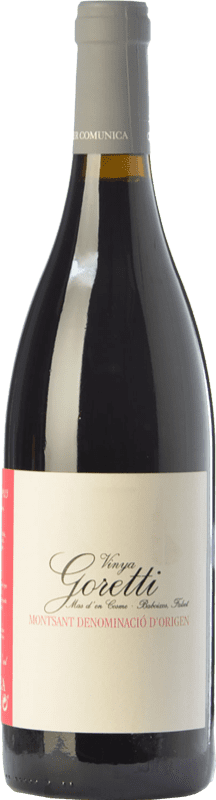 17,95 € Free Shipping | Red wine Comunica Vinya Goretti Aged D.O. Montsant Catalonia Spain Carignan Bottle 75 cl