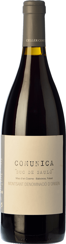 16,95 € Free Shipping | Red wine Comunica Joven D.O. Montsant Catalonia Spain Syrah, Grenache, Carignan Bottle 75 cl