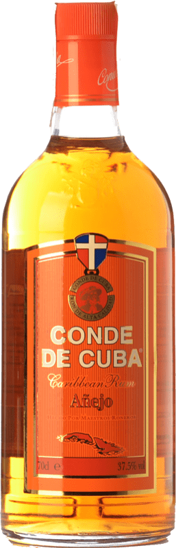 10,95 € Бесплатная доставка | Ром Conde de Cuba Куба 7 Лет 70 cl