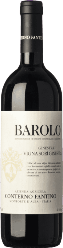 94,95 € Envio grátis | Vinho Tinto Conterno Fantino Sorì Ginestra D.O.C.G. Barolo Piemonte Itália Nebbiolo 75 cl