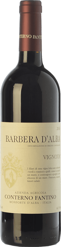 22,95 € 免费送货 | 红酒 Conterno Fantino Vignota D.O.C. Barbera d'Alba 皮埃蒙特 意大利 Barbera 瓶子 75 cl