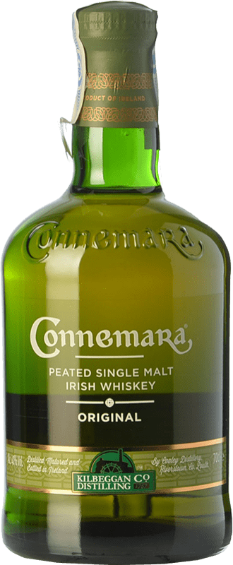 33,95 € Envío gratis | Whisky Single Malt Kilbeggan Connemara Peated Irish Irlanda Botella 70 cl