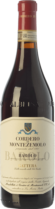 81,95 € Spedizione Gratuita | Vino rosso Cordero di Montezemolo Gattera D.O.C.G. Barolo Piemonte Italia Nebbiolo Bottiglia 75 cl