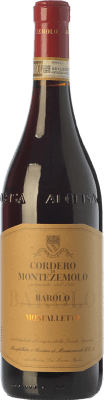 66,95 € Бесплатная доставка | Красное вино Cordero di Montezemolo Monfalletto D.O.C.G. Barolo Пьемонте Италия Nebbiolo бутылка 75 cl