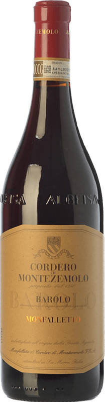 49,95 € Free Shipping | Red wine Cordero di Montezemolo Monfalletto D.O.C.G. Barolo Piemonte Italy Nebbiolo Bottle 75 cl