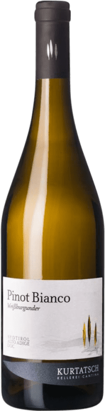 11,95 € Бесплатная доставка | Белое вино Cortaccia Pinot Bianco D.O.C. Alto Adige Трентино-Альто-Адидже Италия Pinot White бутылка 75 cl