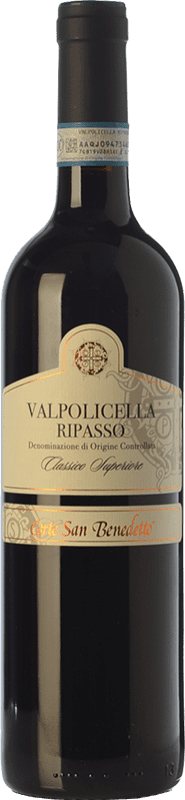 21,95 € Free Shipping | Red Wine Corte San Benedetto Superior D.O.C. Valpolicella Ripasso Veneto Italy Corvina, Rondinella, Corvinone Bottle 75 cl