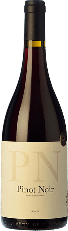 52,95 € Бесплатная доставка | Красное вино Los Aguilares D.O. Sierras de Málaga Андалусия Испания Pinot Noir — Пино Нуар Бутылка 75 cl